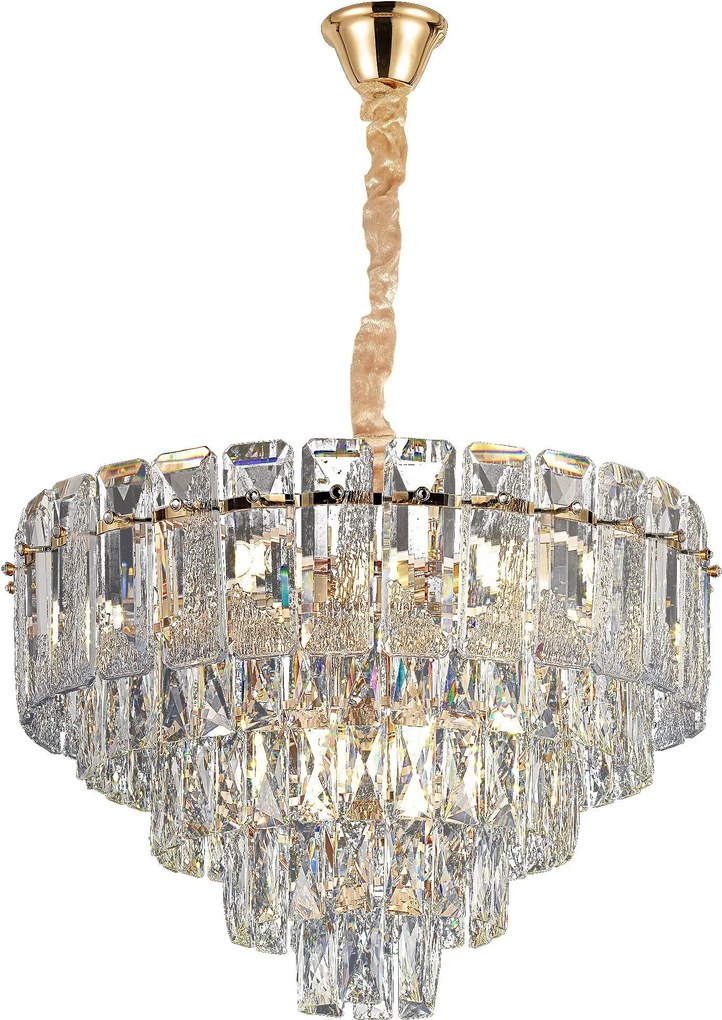 Lampada Cristal G056-CP 50cm GOLD