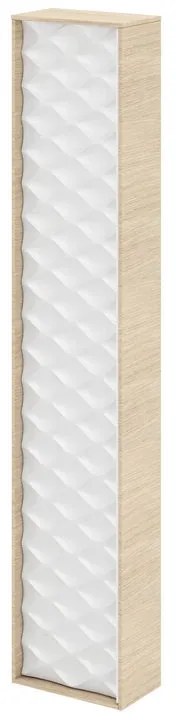 Colonna per mobile bagno Neo Frame SENSEA 1 anta P 17 x L 30 x H 154 cm laccato legno