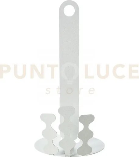 Porta rotolo da cucina nori bianco marmo