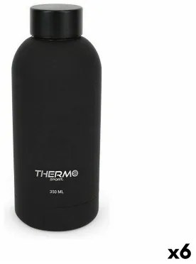 Bottiglia Térmica ThermoSport Soft Touch Nero 350 ml (6 Unità)