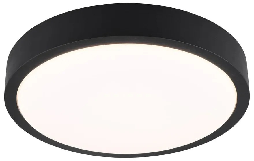 Apparecchio a soffitto LED nero ø 40 cm Iseo - Trio