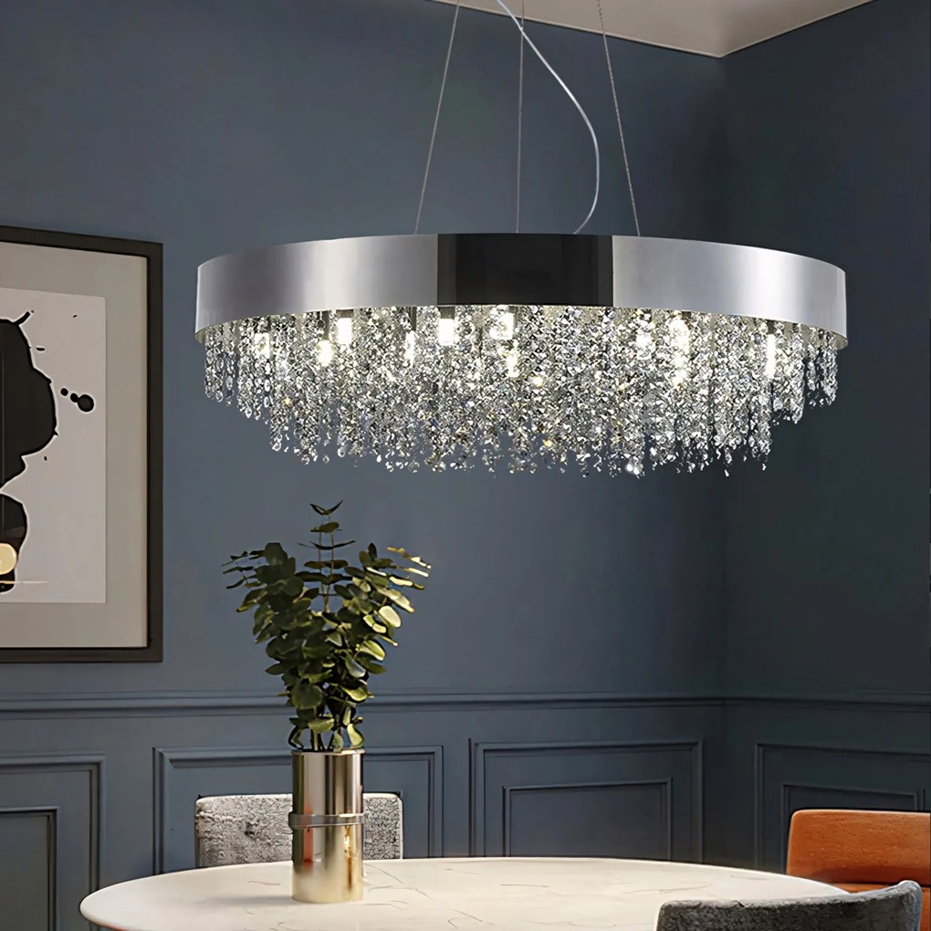 Lampada da soffitto APP1786-16CP 60 cm Chrome