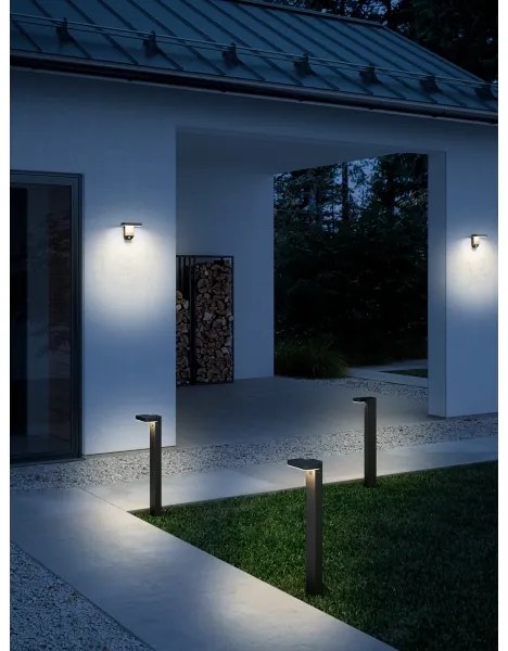 Nordlux - Lampada solare da parete LED con sensore RICA LED/5W/3,7V IP44