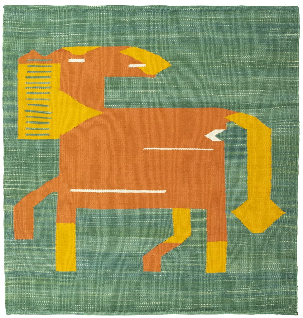 Kilim Tappeto orientale 100 x 90 (Tacchino) Tessuto A Mano
