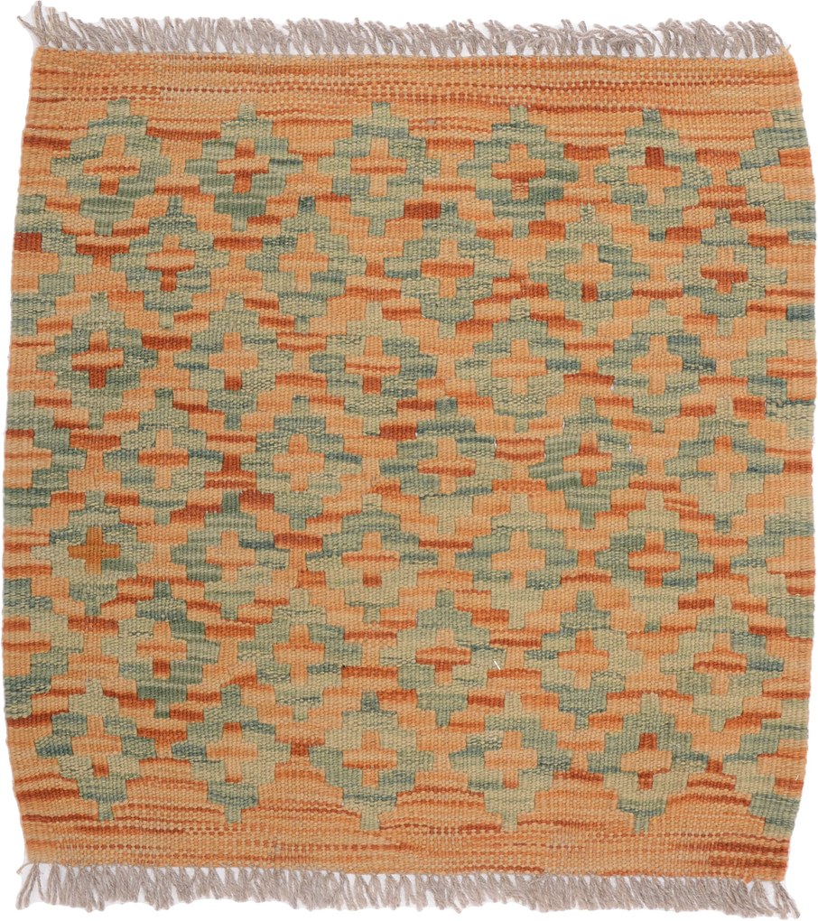 Kilim Tappeto 50x50 (Pakistan) Tessuto A Mano