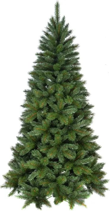 Albero di Natale artificiale Nottingham verde H 210 cm x ø 115 cm