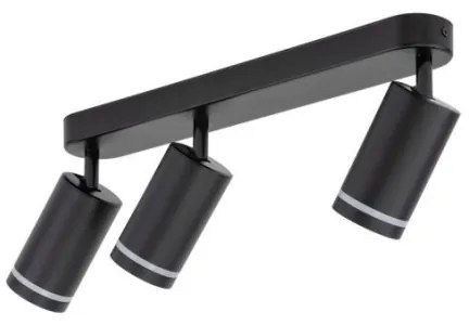 Faretto JET 3xGU10/10W/230V nero