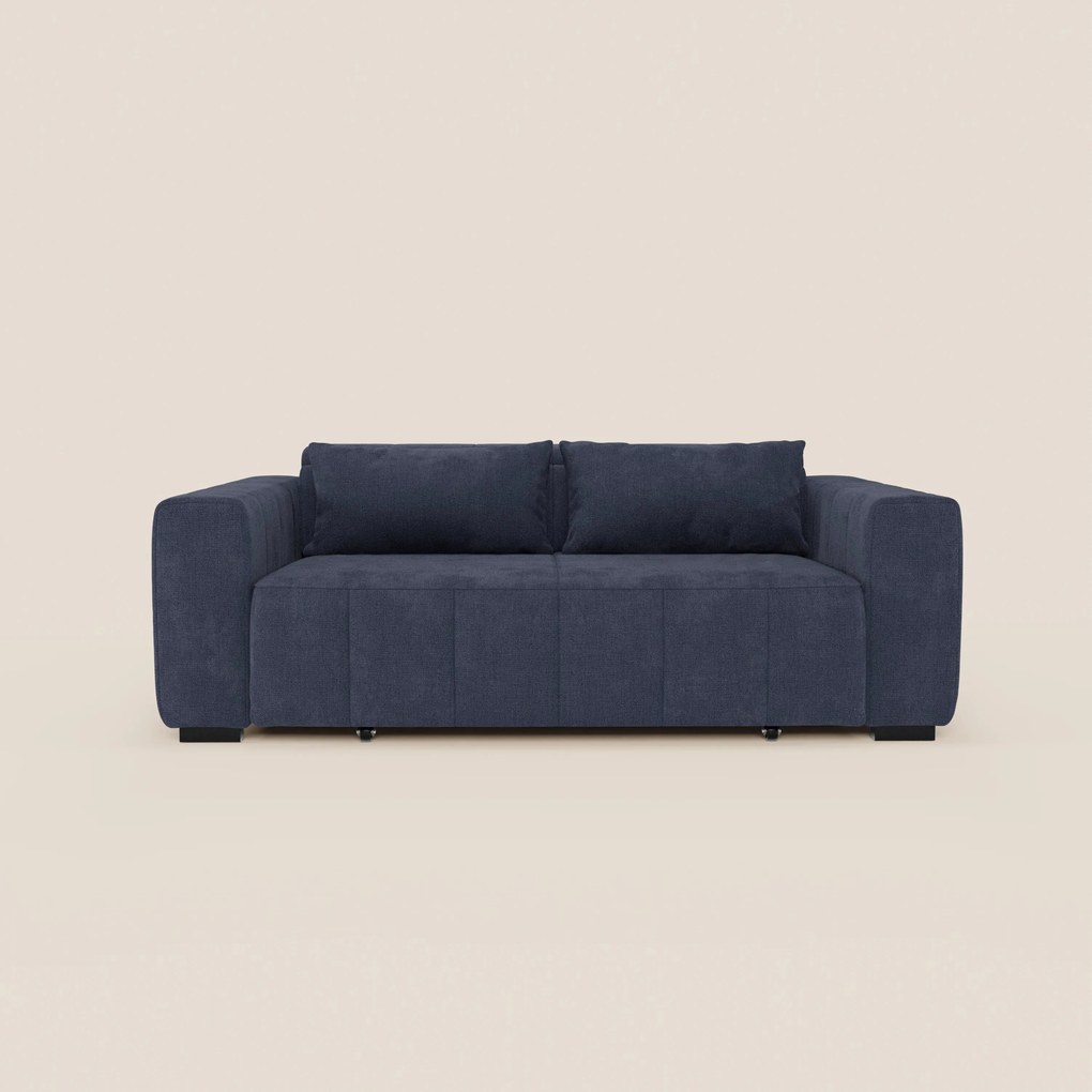 Doric divano 3 posti con sedute allungabili tramite relax elettrico - poggiatesta reclinabile in tessuto smacchiabile T23