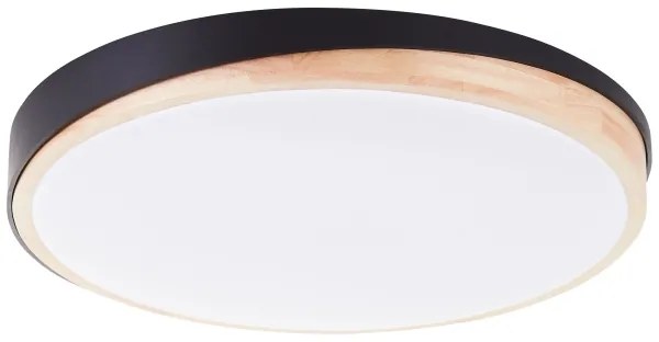 Brilliant - Plafoniera LED dimmerabile BAARLO LED/36W/230V diametro 50 cm nero + +TC