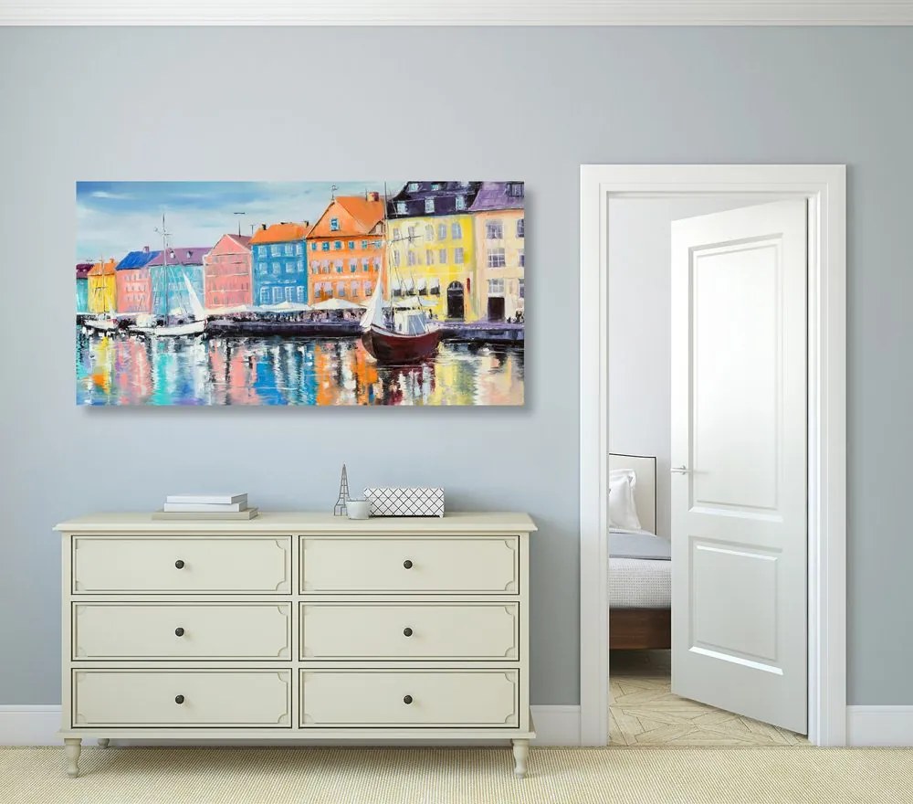 Quadro su tela – Dipinto a olio di Venezia