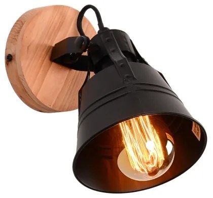 Globo 15466S-1 - Faretto da parete GÜNTHER 1xE27/60W/230V