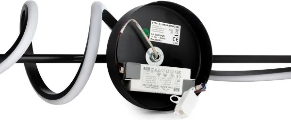 ONLI - Applique a LED TWIST LED/25W/230V 4000K nero