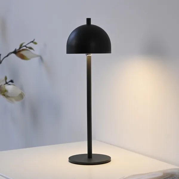 Schöner Wohnen 19244-18 - lampada da tavolo a LED dimmerabile BELLIS LED/2,5W/5V IP54 nero