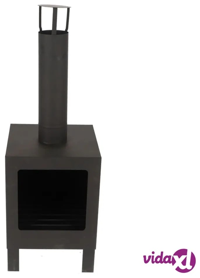 Esschert Design Stufa da Terrazzo S Nera