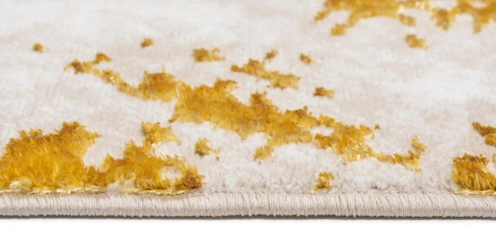 Esclusivo tappeto glamour in oro Larghezza: 80 cm | Lunghezza: 150 cm