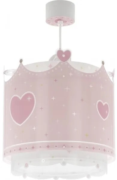 Dalber 61102 -Lampadario per bambini LITTLE QUEEN 1xE27/60W/230V