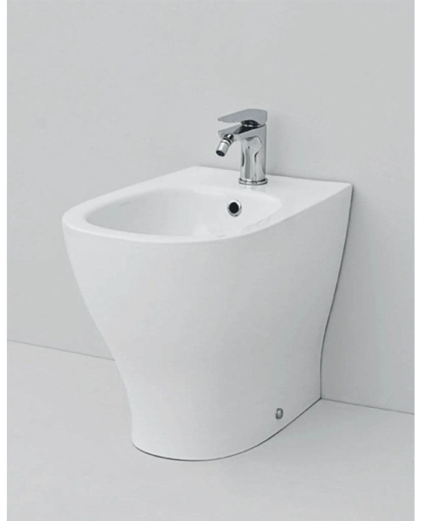 Bidet a Terra The ArtCeram "Ten" Bianco Lucido