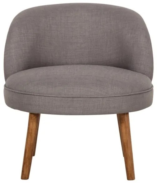 Poltroncina per bambini KUNI grigia