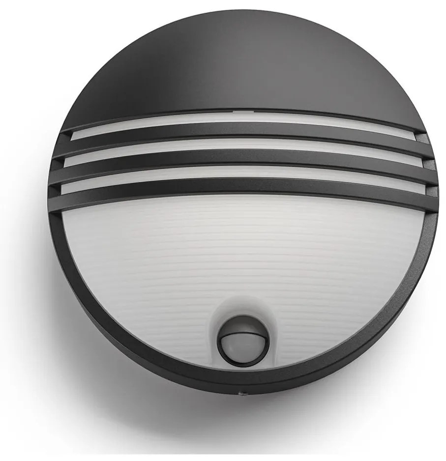 Philips 17297/30/16 - Lampada da esterno con sensore YARROW 1xLED/6W/230V IP44