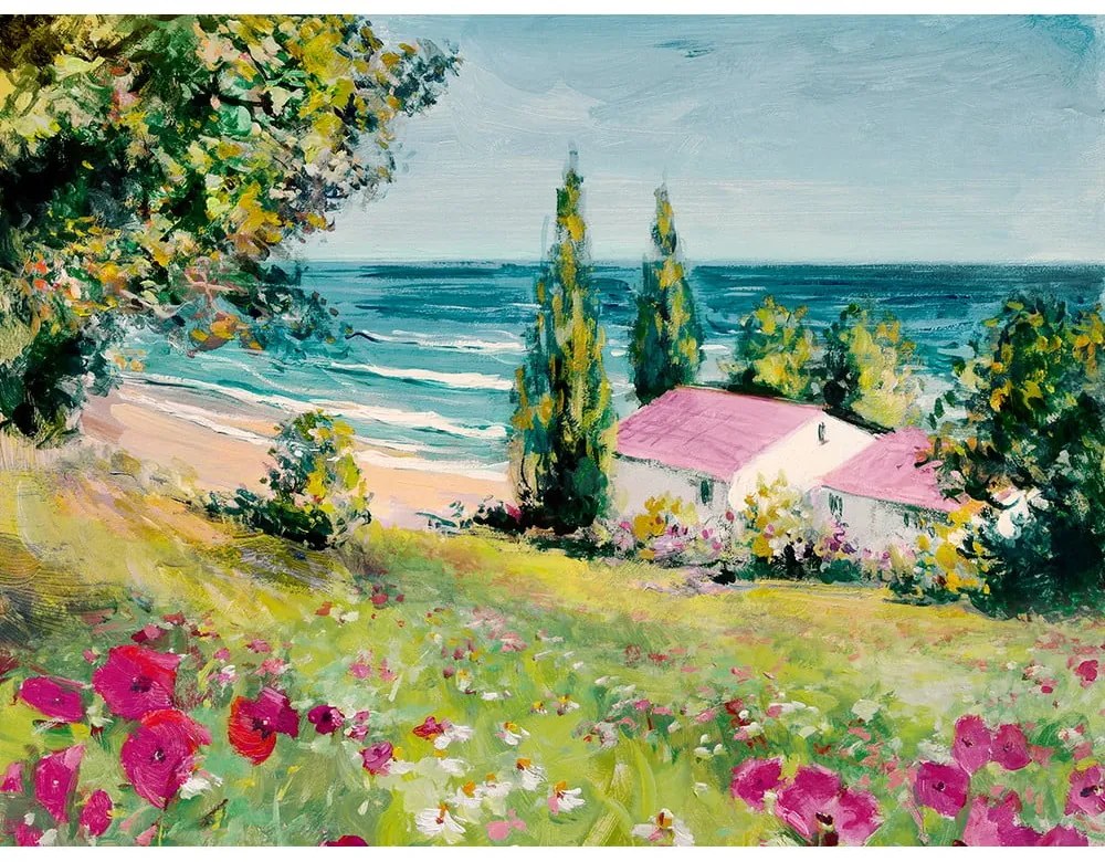 Dipinto 85x113 cm Idyll View - Styler