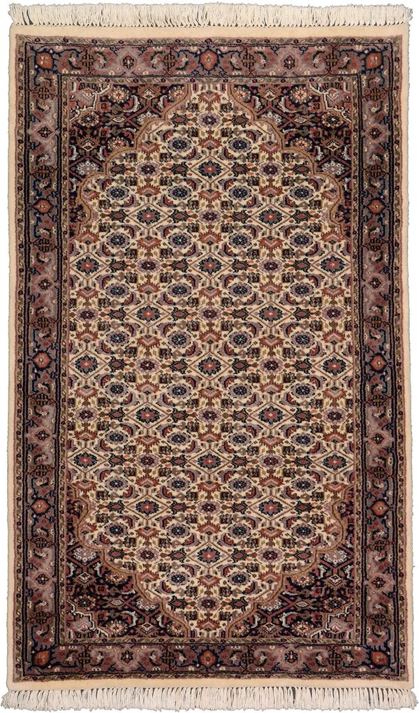 Persian Tappeto orientale 150x90 Beige (Indian) Annodato A Mano