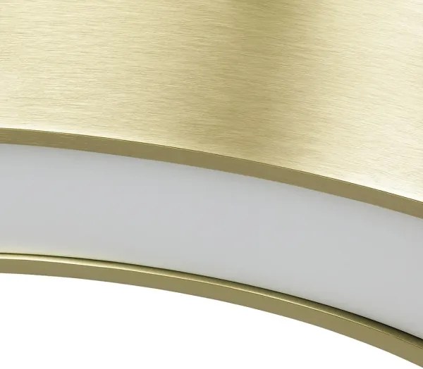 Lampada a sospensione LED su cavo UNION LED/40W/230V 3000/4000/6500K Ø 40 cm dorata