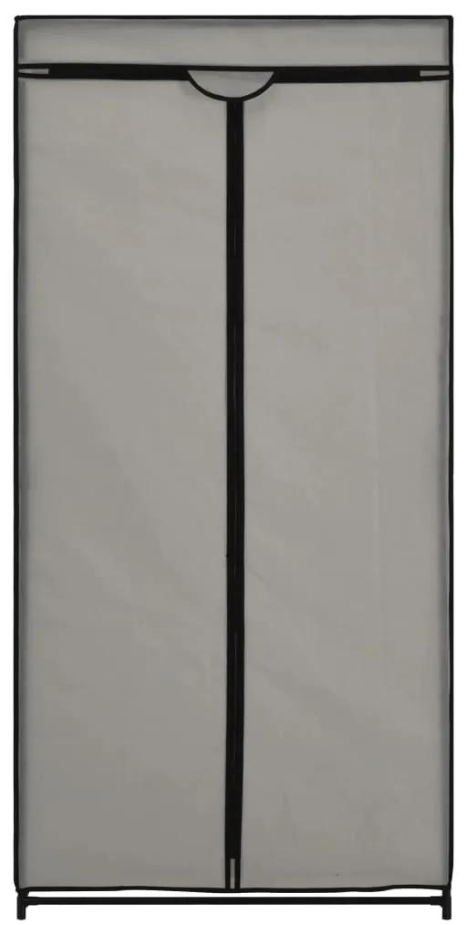 Armadio grigio 75x50x160 cm