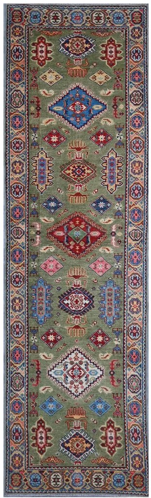 Kazak Tappeto orientale 80 x 300 (Pakistan) Annodato A Mano