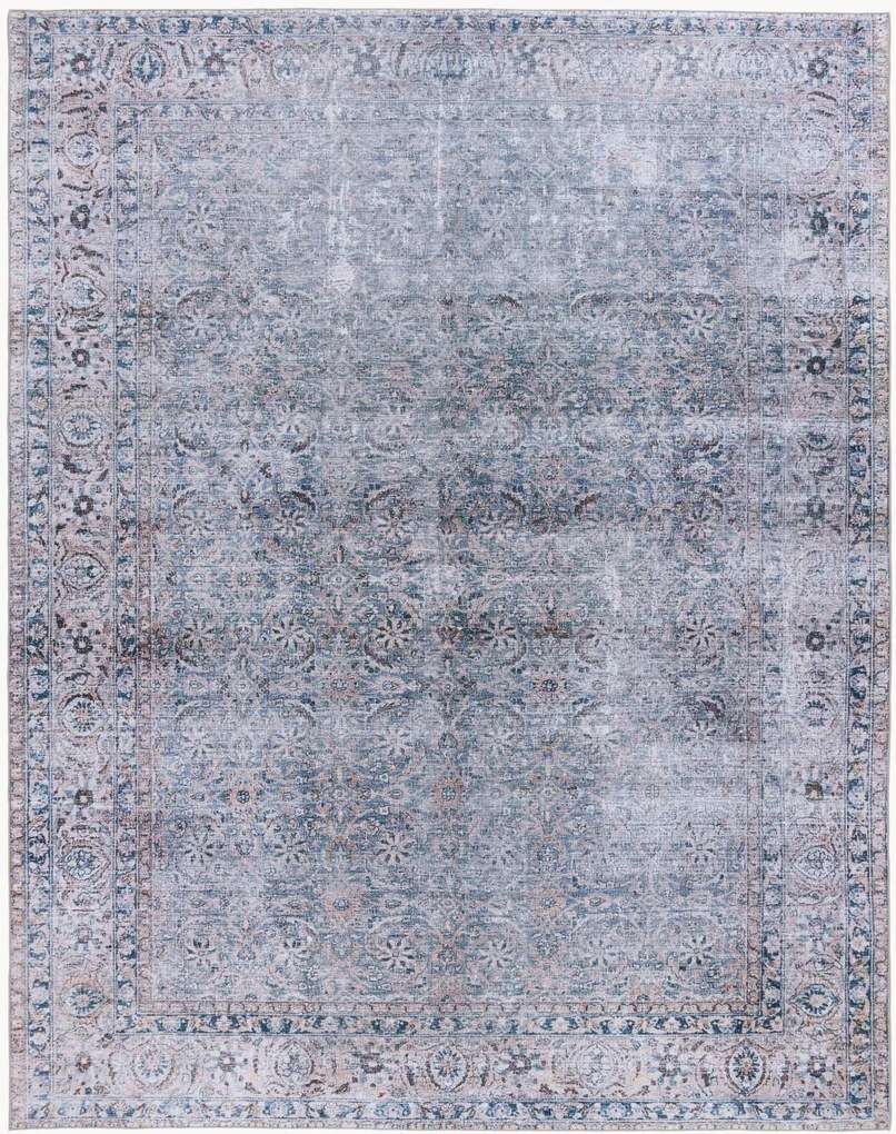 Tappeto a pelo basso tessuto a mano Sapphira