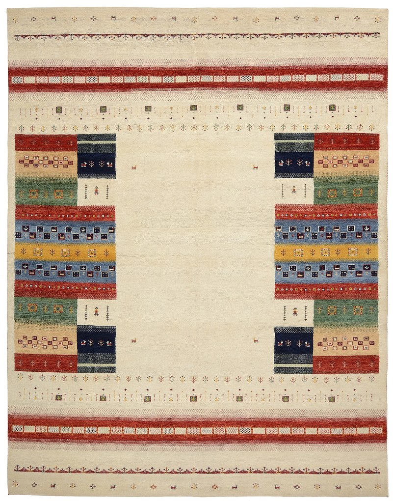 Loribaft Tappeto 250 x 310 (Indian) Annodato A Mano