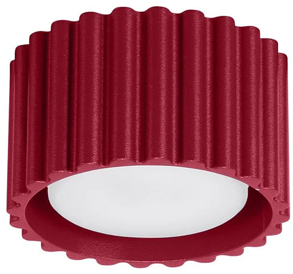 Sollux SL.1822 - Faretto AURA 1xGX53/10W/230V 6 cm rosso