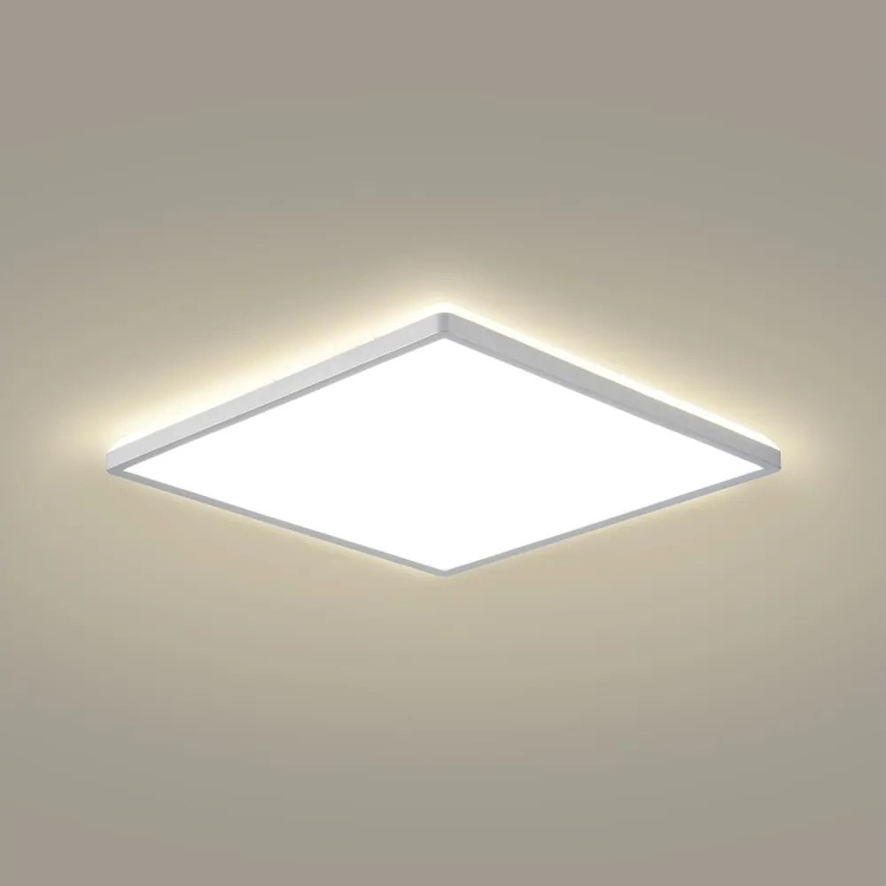 Brilagi - Plafoniera LED per bagno ULTRA SLIM LED/24W/230V 42x42 cm argento IP54