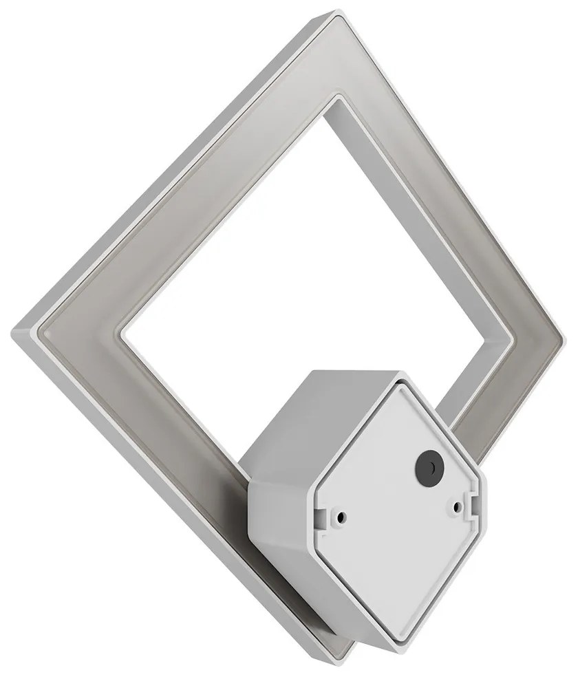 Applique LED da Esterno Quadrata 12W IP65 CCT con LED OSRAM - Bianca