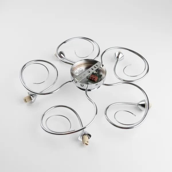 Eglo 32103 - Lampadario a plafone LED VELAGO 5xG9/33W/230V cromo lucido