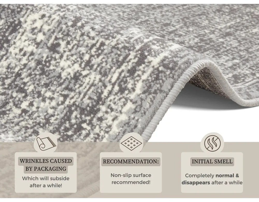 Tappeto grigio Celebration , 160 x 230 cm Elysium - Hanse Home