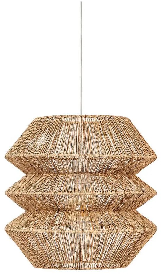 Atmosphera - Lampadario a sospensione con filo LIZA 1xE27/40W/230V iuta