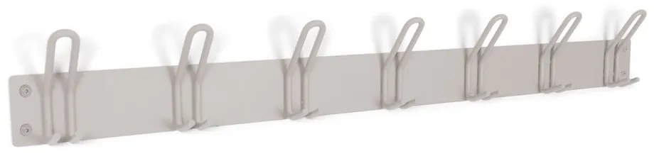 Attaccapanni da parete grigio tortora in metallo 100 cm Miles – Spinder Design