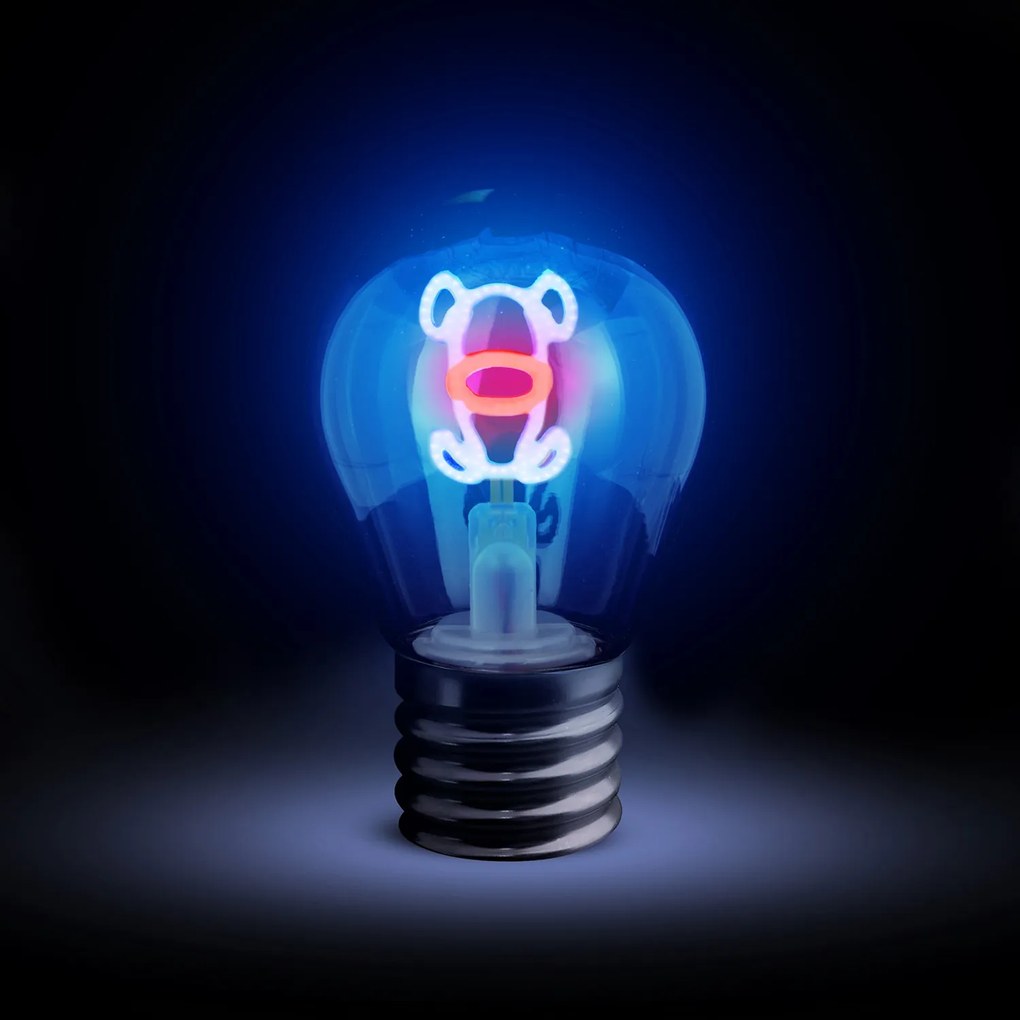 Lampadina decorativa Cane LED ricaricabile