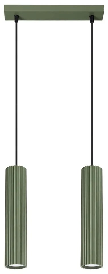 Lampadario verde Gleam – Sollux