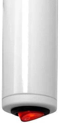 Portasciugamani elettrico SILOUETTE 187W/230V 101,1 cm IP44 bianco destra arrotondato