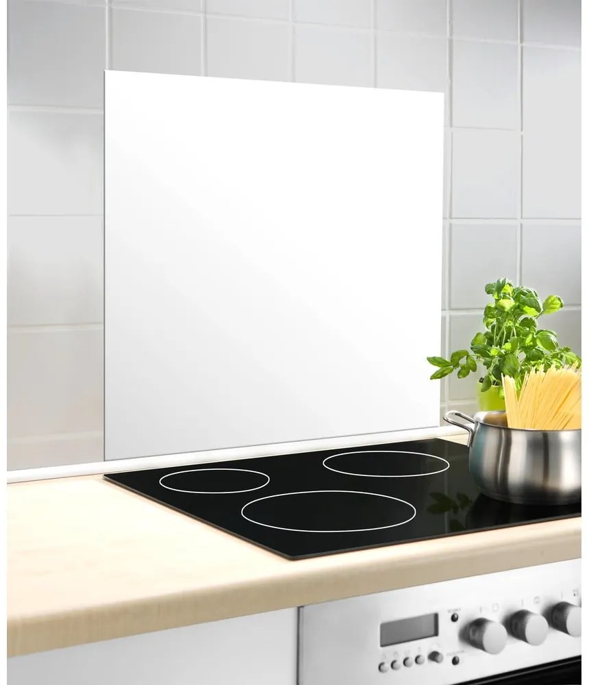 Rivestimento in vetro bianco per stufa , 70 x 60 cm - Wenko