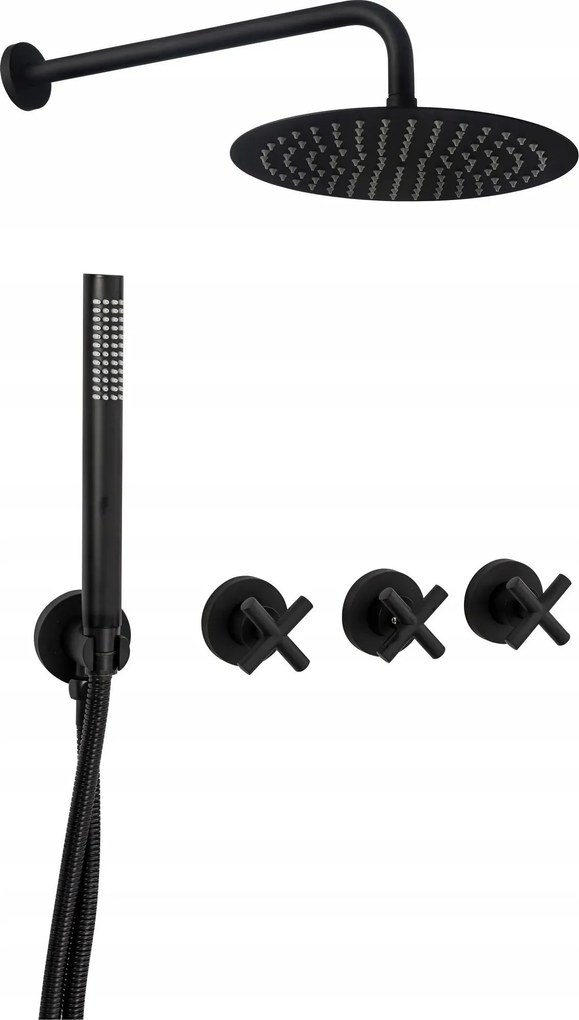 Set Doccia REA EXIT Black