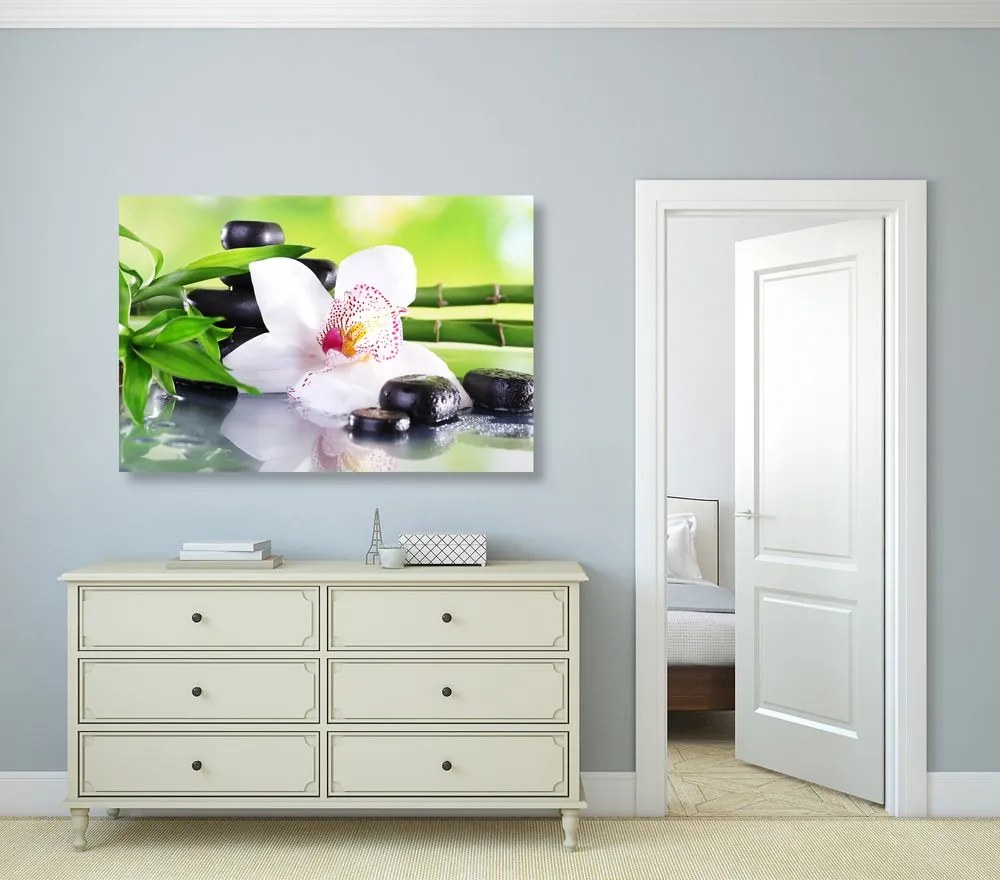 Quadro su tela – Orchidea giapponese