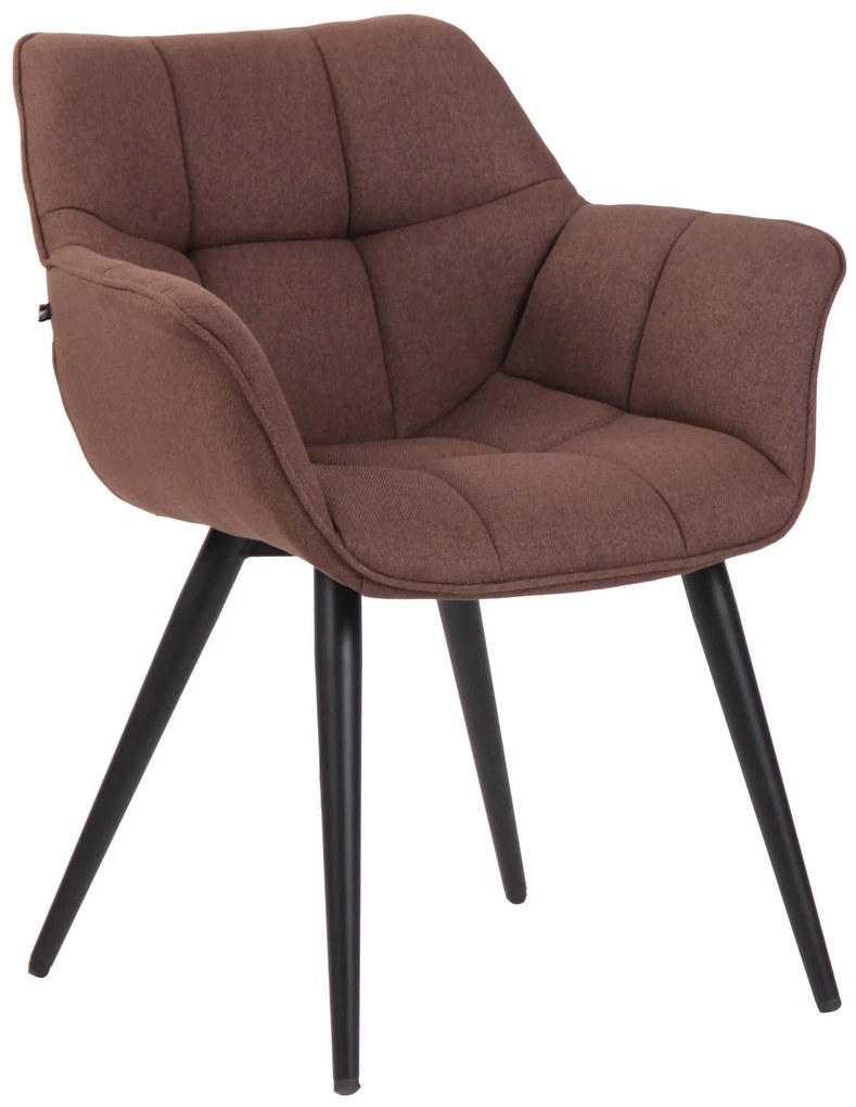 Sedia Da Pranzo Roseville: Comfort E Modernità / Braun / Stoff