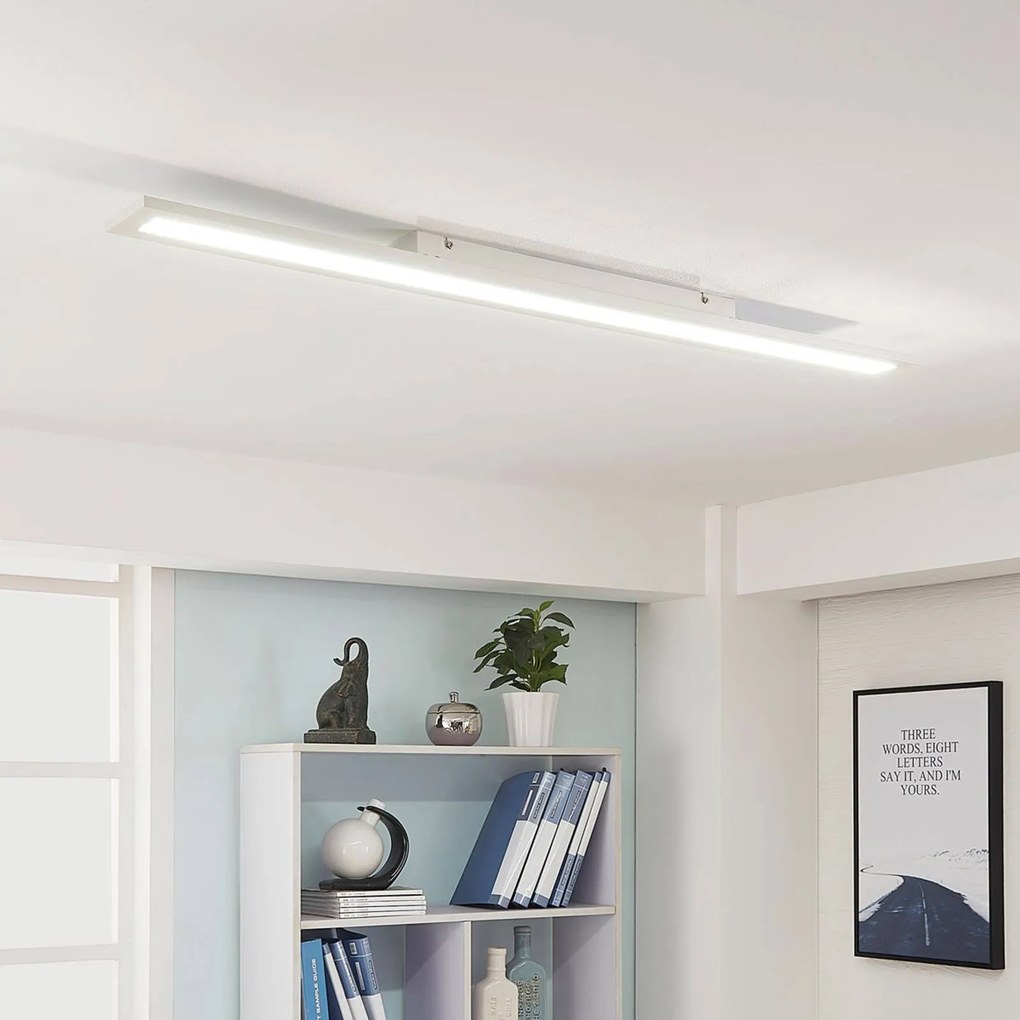 Pannello LED Arcchio, 120 cm, bianco, dimmerabile, alluminio