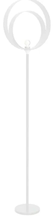 Lampada da terra Nucleo in acciaio, H 180 cm, E27 MAX42W LUMICOM