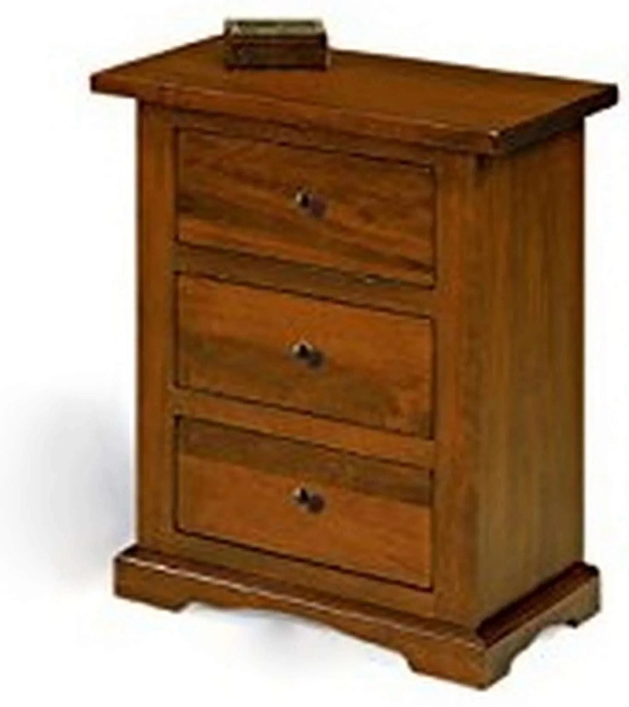JAMES - comodino in legno massello