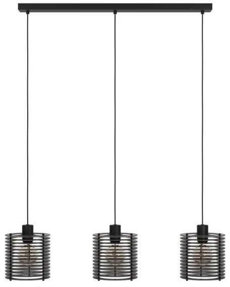 Eglo 900738 - Lampadario a sospensione con filo SEGOVIA 3xE27/40W/230V
