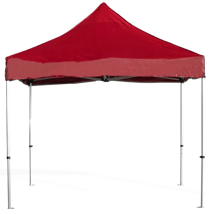 Gazebo 3x3 Master Alluminio - Rosso