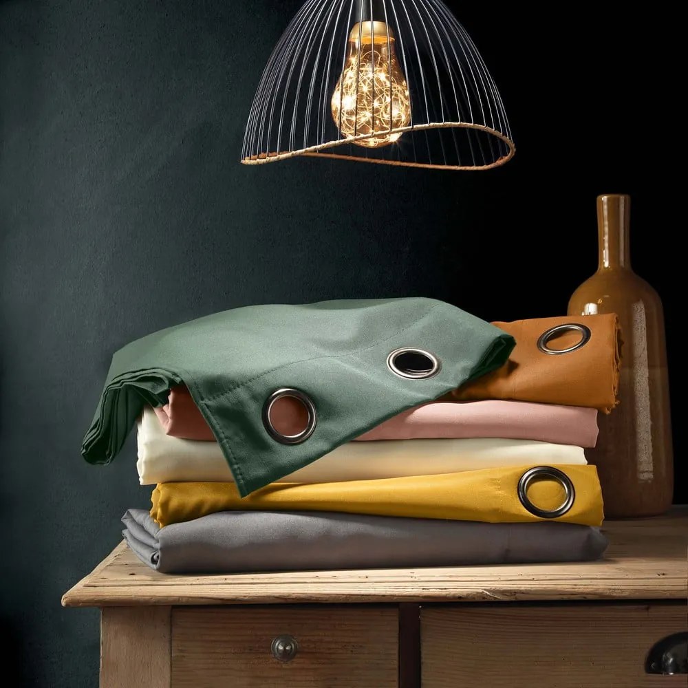 Tenda beige 140x180 cm Essentiel – douceur d'intérieur